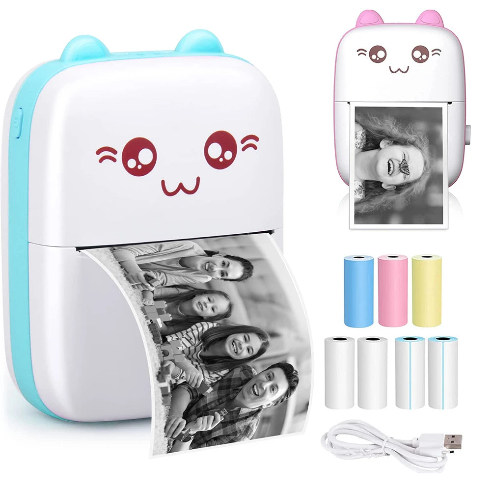 Portable Mini Photo/Label Printer (iOS/Android)