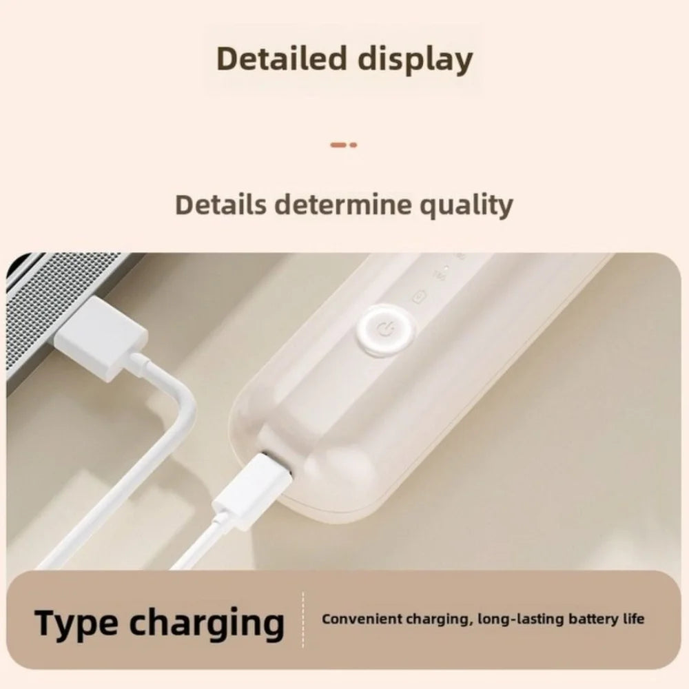 Cordless USB Hair Straightening & Curling Brush