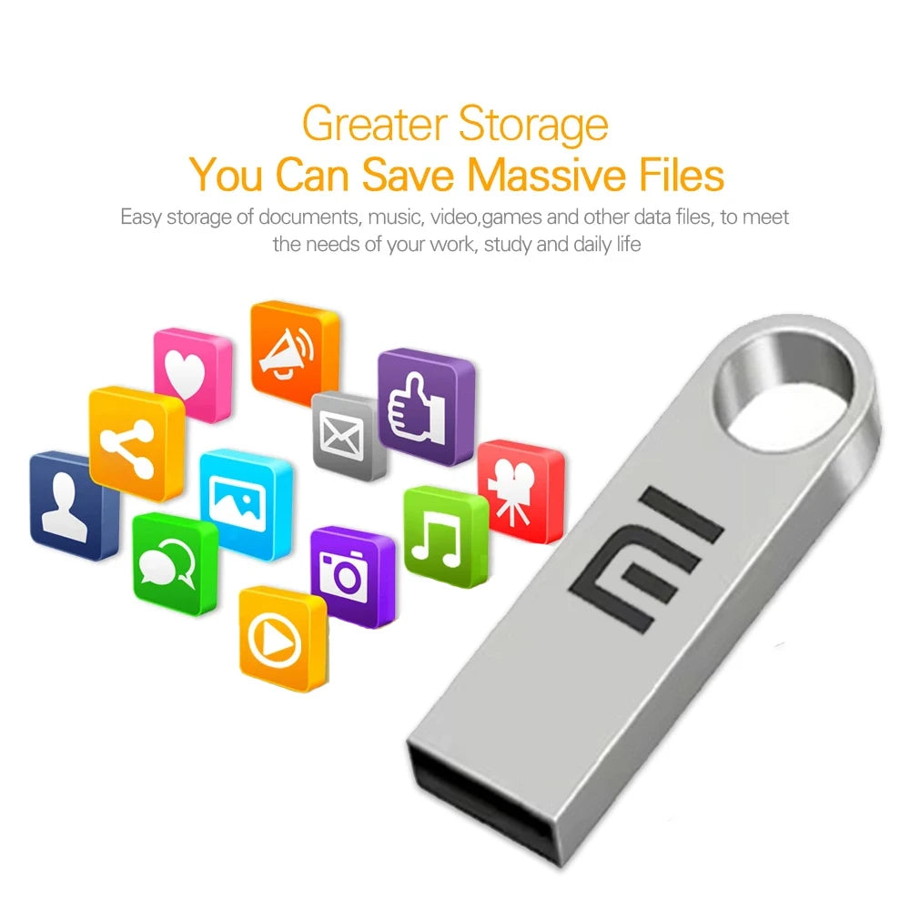 Xiaomi Metal USB 3.0 Flash Drive — 1TB/2TB