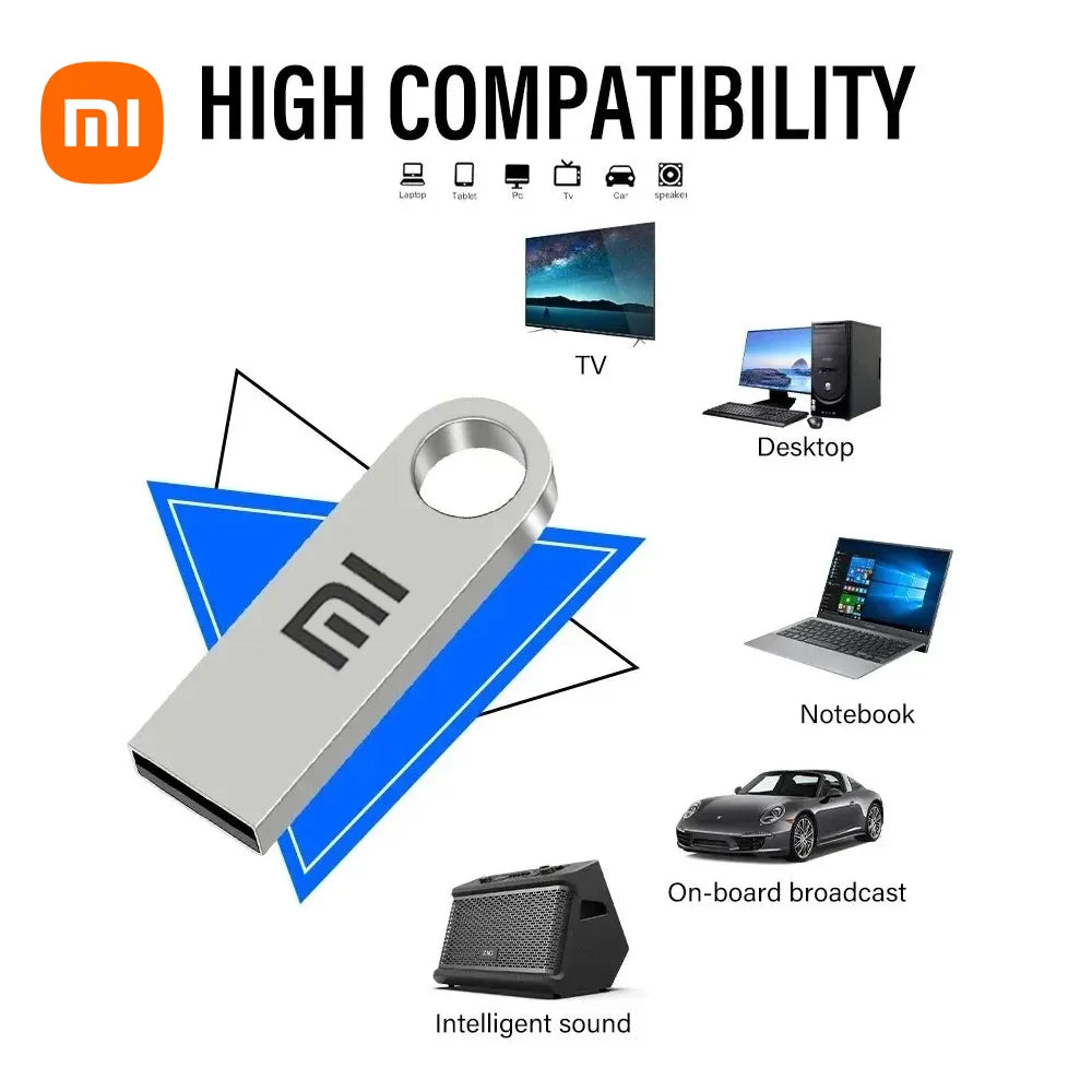 Xiaomi Metal USB 3.0 Flash Drive — 1TB/2TB