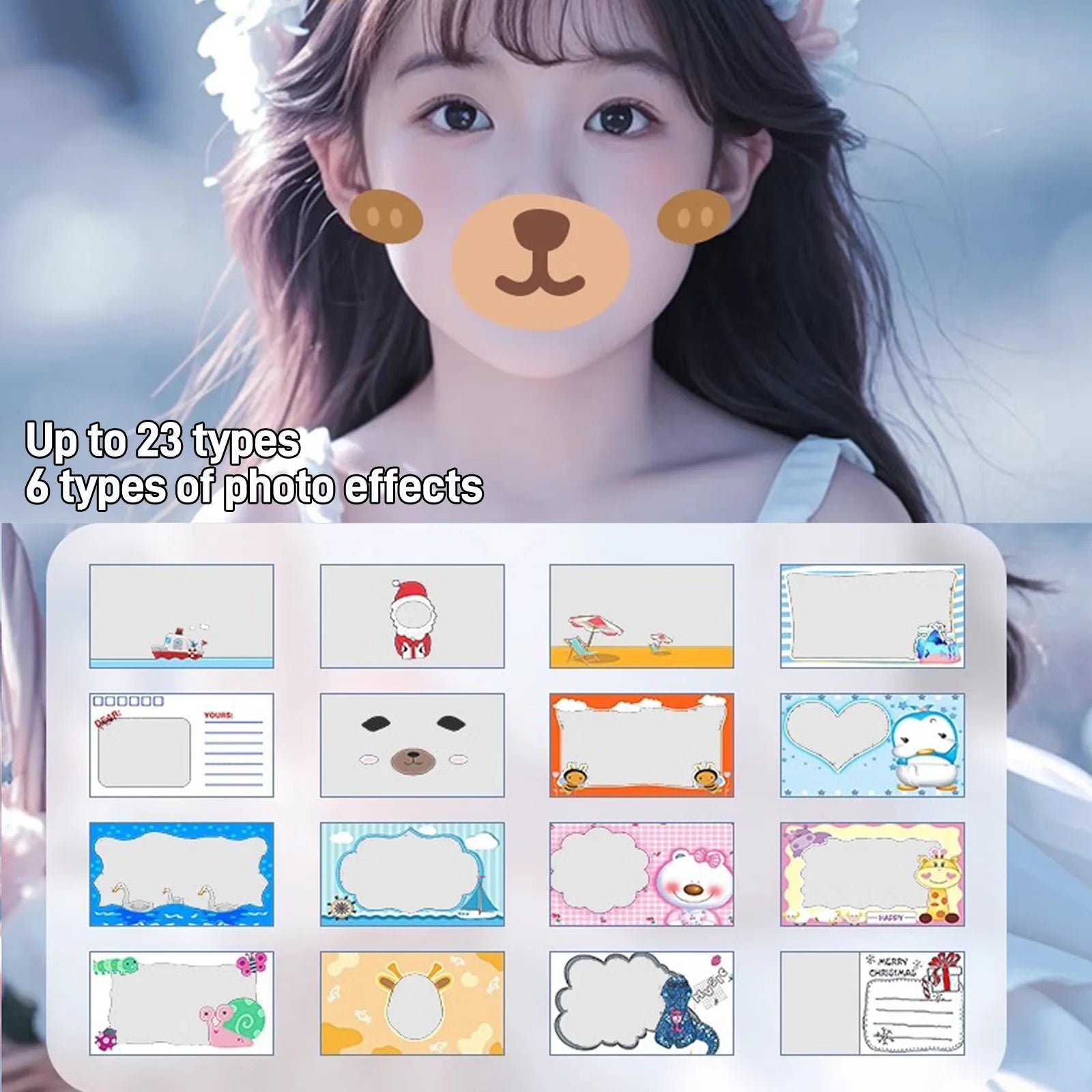 Kids Instant Print Camera — 1080P, 32GB